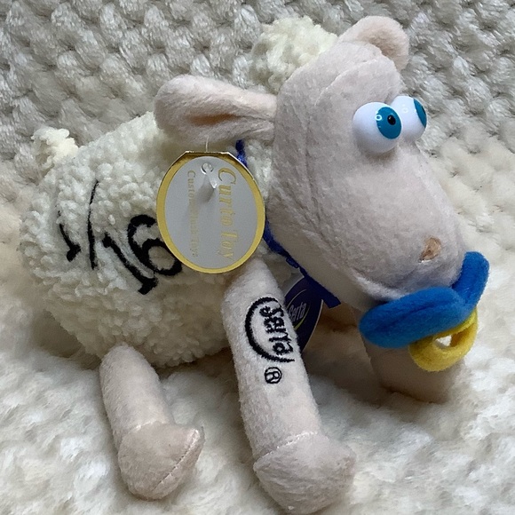 Serta Sleep Number 1/16 Counting Sheep Plush Baby Lamb w Pacifier and Tags - Picture 1 of 16
